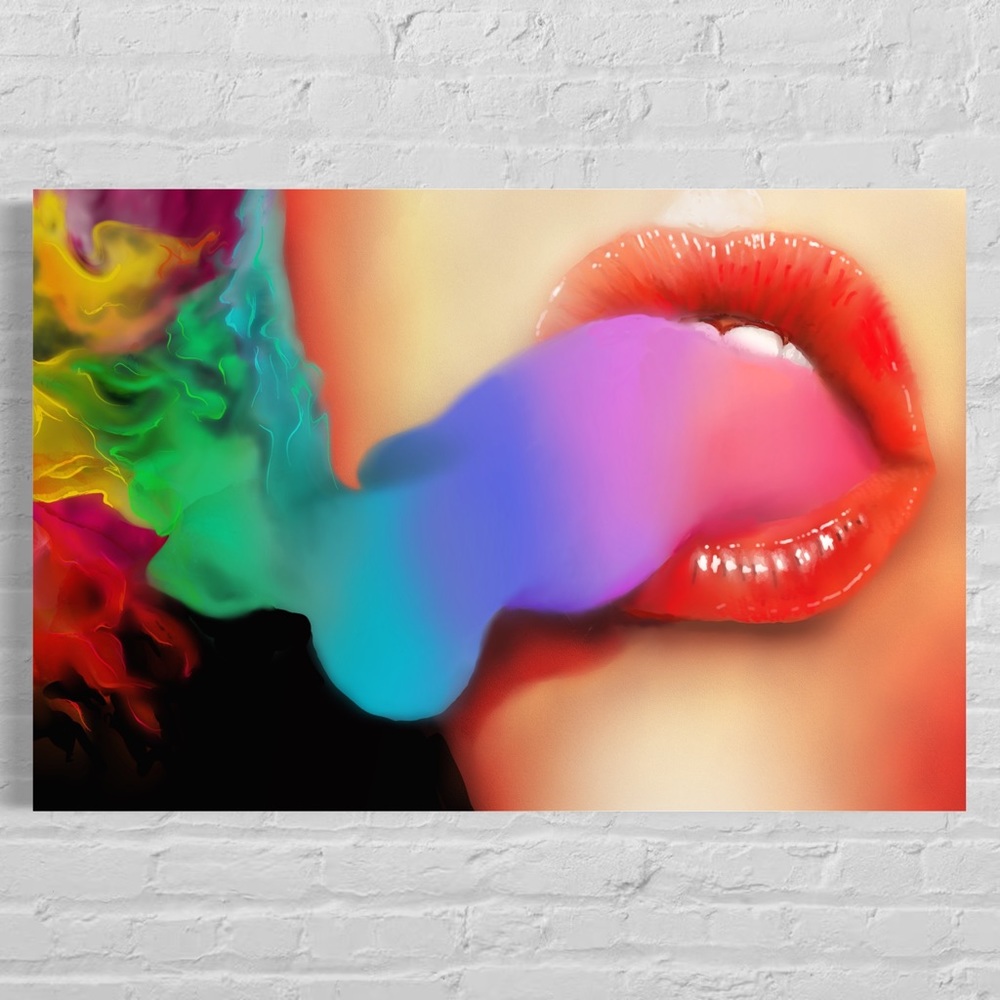 Original artwork on canvas